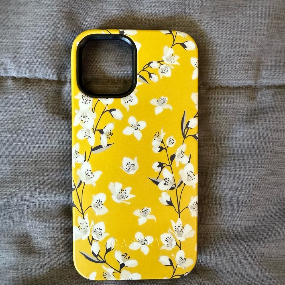 Floral Yellow Phone Case